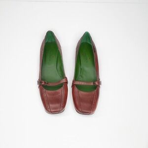 Vintage COCLICO Red Slip On Shoes‎ 6.5